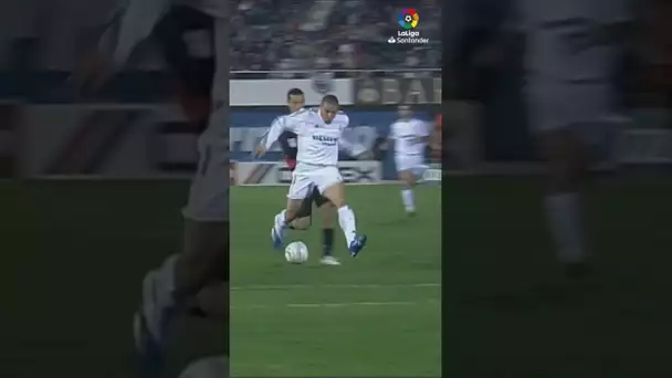 Ronaldo at the peak of his power! ⚡🔥 #shorts #laligasantander #ronaldo #realmadrid