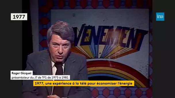 1977 : une expérience à la télé pour économiser l’énergie | Franceinfo INA