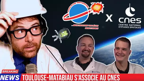 TOULOUSE MATABIAU ft. @CnesFrance - Nous envoyons vos rêves dans l'espace !