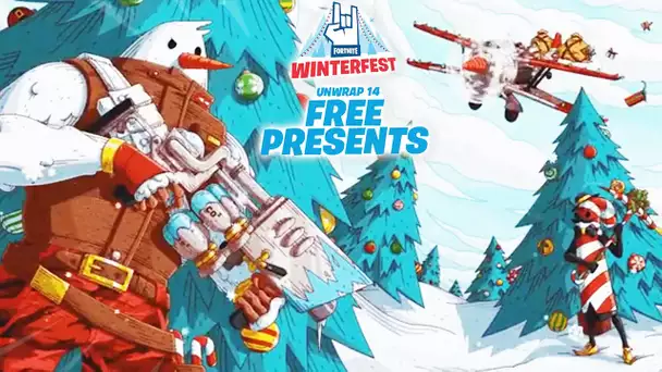 TRAILER EVENEMENT *WINTERFEST 2020* : SKINS, PIOCHE, RETOUR DES AVIONS ? (FORTNITE NEWS)