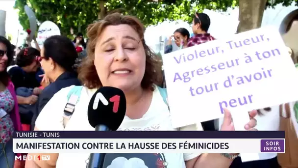 Tunisie : Manifestation contre la hausse des féminicides