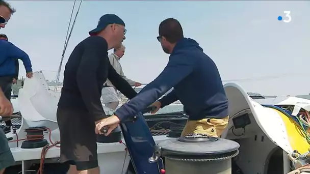 Embarquez à bord d&#039;un trimaran mythique au Havre