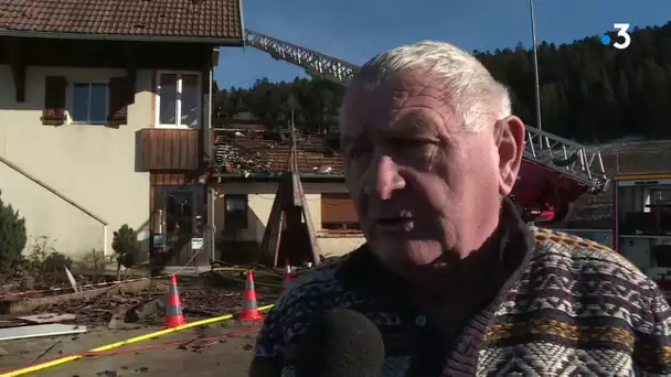 Hôpitaux-Vieux : feu dans un bâtiment de 3 niveaux, 14 personnes relogées