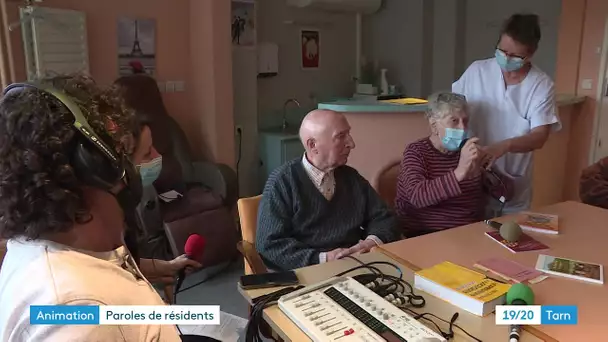 L'EHPAD du Vaurais sur les ondes d'R d'Autan avec "Paroles de résidents"