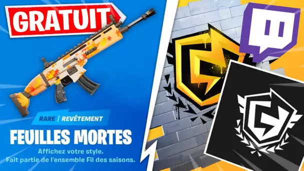 COMMENT AVOIR LE CAMOUFLAGE, LA BANNIERE ET LE SPRAY GRATUITS ! (+ RELIER SON COMPTE TWITCH A EPIC)