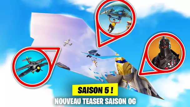 NOUVEAU TEASER SAISON 5 ! NOUVEAU ROI DES GLACES, RETOUR DES AVIONS ... (FORTNITE SAISON 5 "OG")