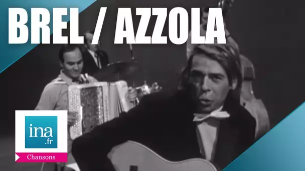 Jacques Brel & Marcel Azzola  "Vesoul"  | Archive INA