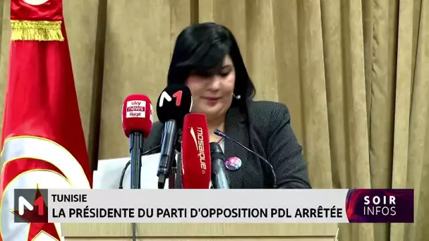 Tunisie : La présidente du parti d´opposition PDL arrêtée