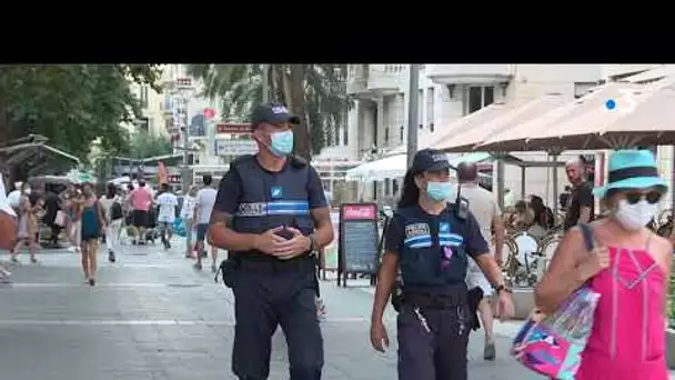 Masque obligatoire à Nice : avec des exceptions !