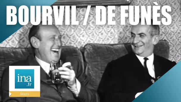 1965 : Bourvil et  Louis de Funès racontent le tournage du film "Le Corniaud"  | Archive INA