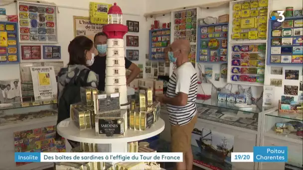 Ile de Ré : des boîtes de sardines à l'effigie du Tour de France