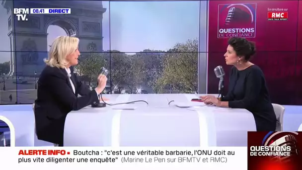 Le Pen : "Je vais créer un panier de 100 produits à TVA 0"