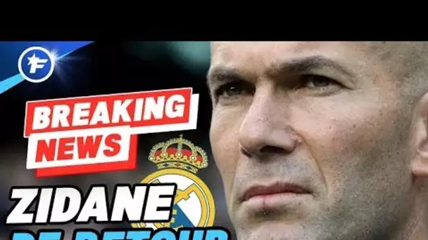 OFFICIEL : Zinedine Zidane revient au Real Madrid