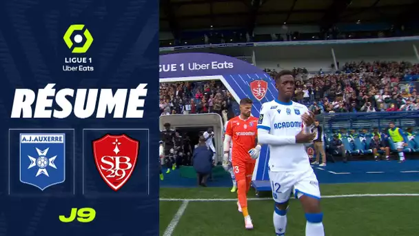 AJ AUXERRE - STADE BRESTOIS 29 (1 - 1) - Résumé - (AJA - SB29) / 2022-2023