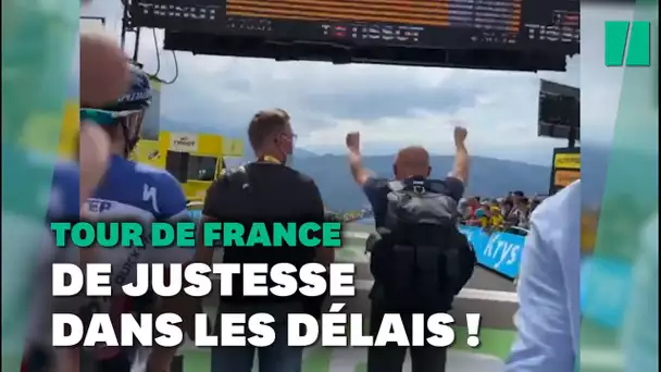 Sur le Tour de France, ce coureur a tout donné pour finir (de justesse) dans les délais
