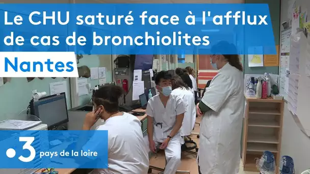 Nantes : le CHU saturé face à l'afflux de cas de bronchiolites