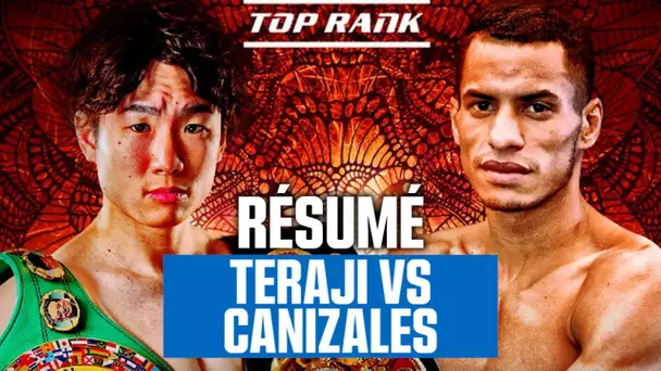 Résumé Top Rank : Le combat dantesque entre Teraji et Canizales