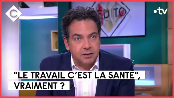 Le travail, bon pour la santé ? - L’édito de Patrick Cohen - C à vous - 13/02/2023