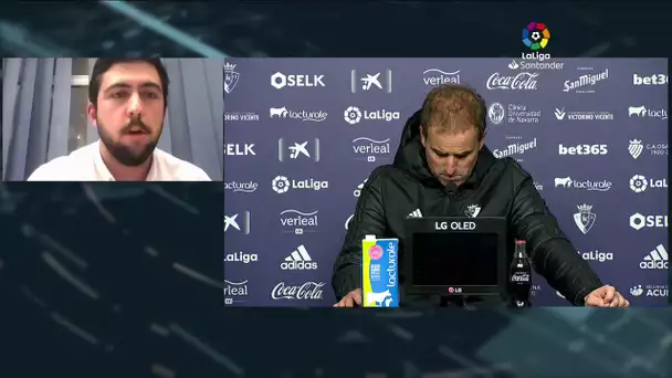 Rueda de prensa CA Osasuna vs SD Huesca