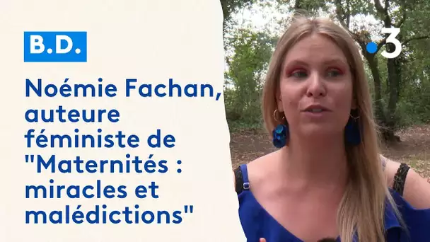 Noémie Fachan, auteure féministe de bande dessinée de "Maternités : miracles et malédictions"