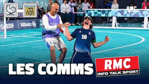 Cécifoot / France (3 tab 2) 1-1 Argentine : Le Comms' RMC de l'or français au bout du suspense
