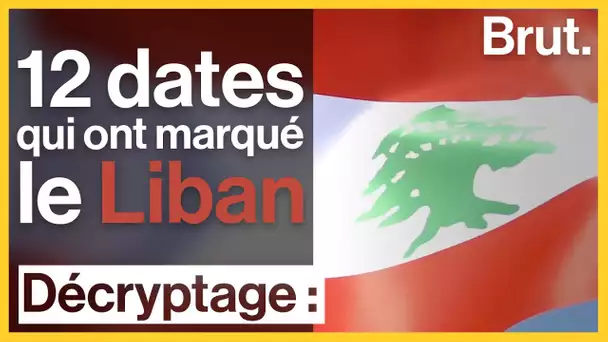 12 dates qui ont marqué le Liban