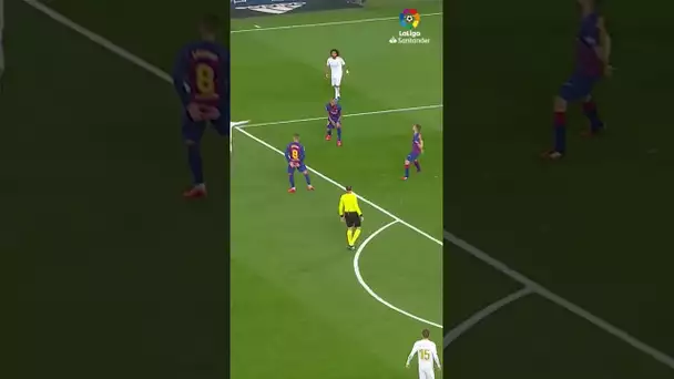 You Shall Not Pass!! ⛔ Ter Stegen 🧙  #shorts #laligasantander #elclasico #realmadrid #barça #otd