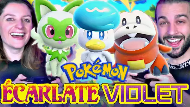 ON A JOUE A POKEMON ECARLATE ET VIOLET EN AVANT PREMIERE SUR NINTENDO SWITCH !