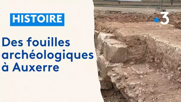 Des fouilles archéologiques à Auxerre pour retracer l'histoire antique de la ville
