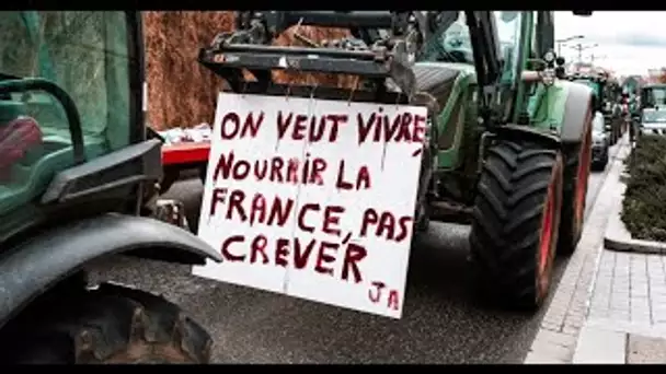 Blocages routiers en Occitanie, explosion à Carcassonne : les agriculteurs en colère