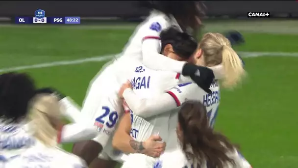 Kumagai ouvre le score pour l'OL face au PSG - D1 Arkema
