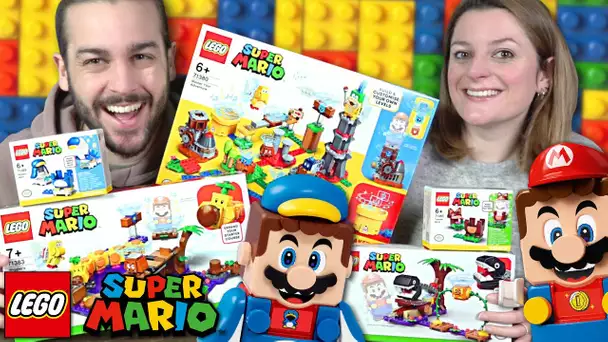 ON DECOUVRE EN AVANT PREMIERE LES NOUVEAUX SETS LEGO SUPER MARIO !