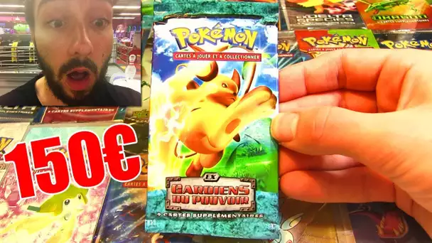 Ouverture d’un BOOSTER POKEMON A 150 EUROS ULTRA RARE !