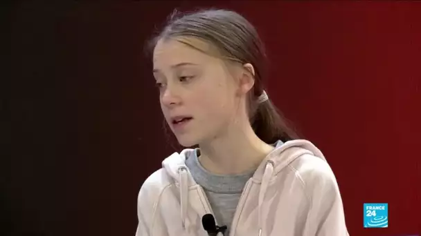 "Rien n'a été fait" pour le climat, déplore Greta Thunberg à Davos