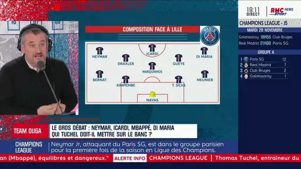 Real-PSG : Ducrocq placerait Neymar sur un côté
