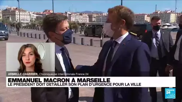 Emmanuel Macron à Marseille : le président doit détailler son plan d'urgence pour la ville
