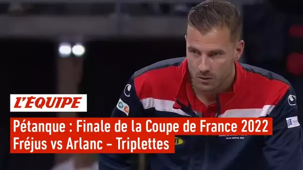 Le replay de la finale de la Coupe de France de pétanque 2022 en triplette