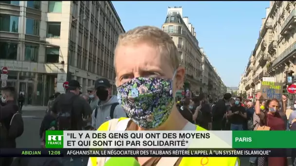 Gilets jaunes à Paris : «C'est un magnifique mouvement. Nous ne sommes pas des casseurs»