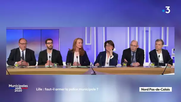 Municipales à Lille : regardez le débat entre les six principaux candidats