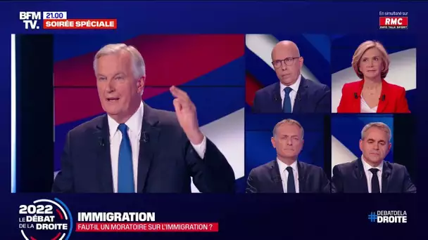 Barnier défend un moratoire sur l'immigration pour "donner un coup d'arrêt immédiat à tous les flux"