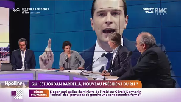 Portrait de Jordan Bardella