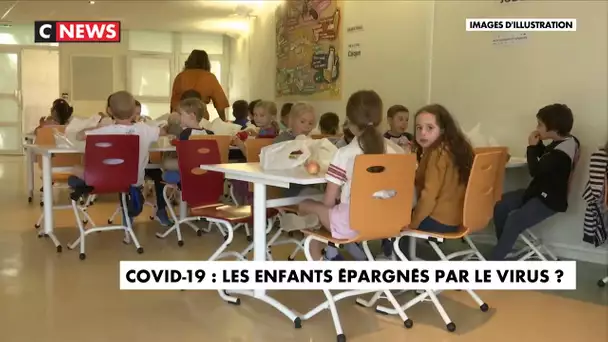 Covid-19 : les enfants épargnés par le virus ?