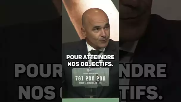 🇵🇹🙏 Le bel hommage de Martinez à Diogo Jota avec le Portugal ! #Shorts