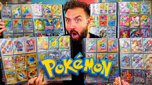 DavidLafargePokemon - TOUTE MA COLLECTION DE CARTES POKEMON ULTRA-RARE 1 ( GOLD FULL ART SECRETE )