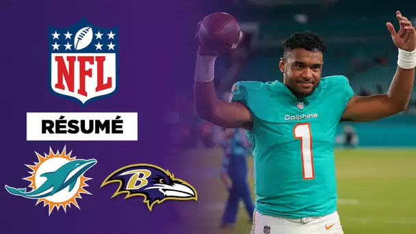 Résumé NFL : Surprise : les Dolphins domptent les Ravens !