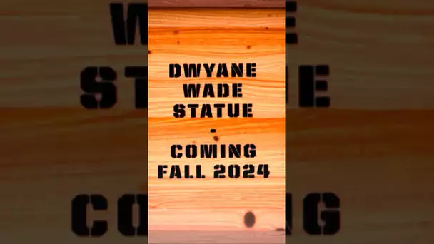Pat Riley announces the Dwyane Wade statue for Fall 2024 in Miami | #Shorts