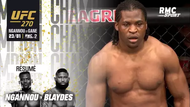 UFC : Ngannou 🇨🇲 détruit l'œil de Blaydes, arrêté par le médecin #NGANNOUGANERMC