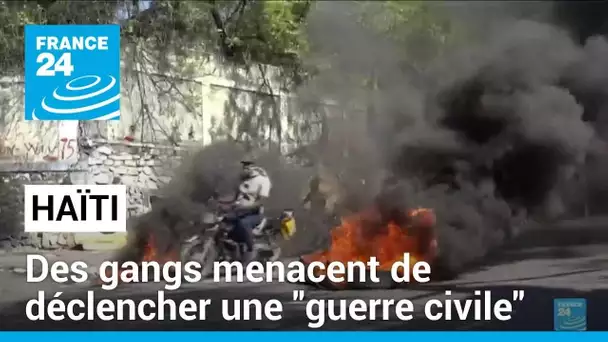Situation critique en Haïti : des gangs menacent de déclencher une "guerre civile" • FRANCE 24