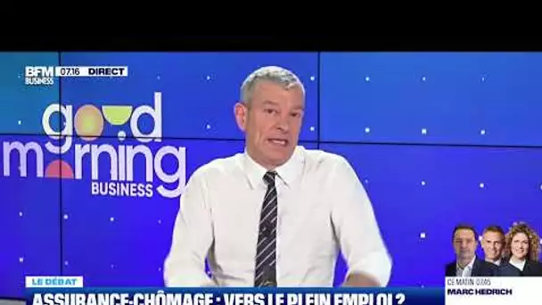 Nicolas Doze face à Jean-Marc Daniel : Assurance-chômage, vers le plein emploi ?