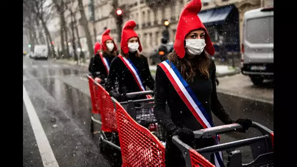 Paris : manifestation contre le projet de loi bioéthique, l'ouverture de la PMA à toutes les femmes